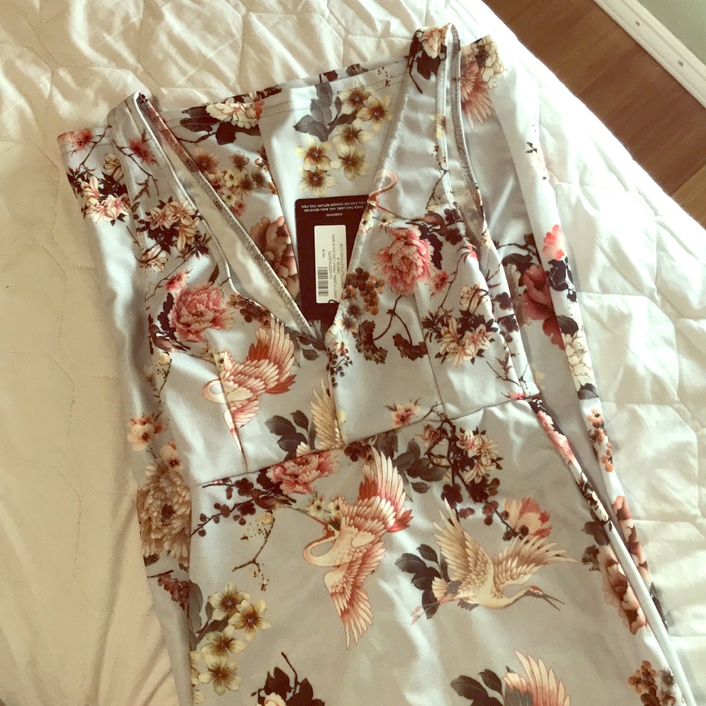 Pretty little thing maxi floral dress